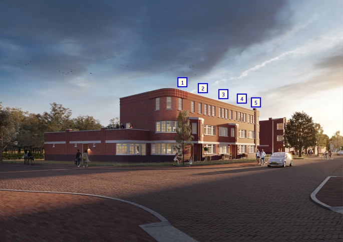 De Alkmaarse School, De Meester, bouwnummer: 5, Alkmaar