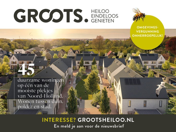 GROOTS, 3-onder-1 kap met pergola, bouwnummer: 2, Heiloo