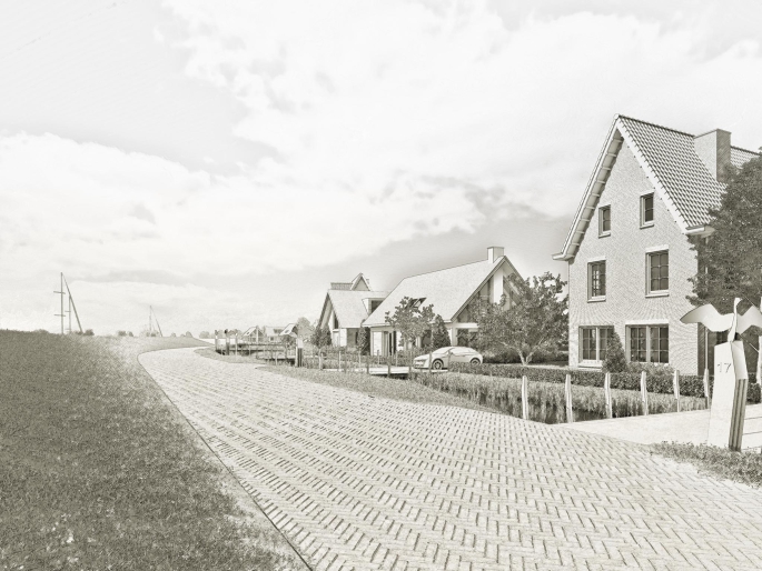 Torensteepolder Vrije Kavels, Kavels De Boogaard, bouwnummer: 55, Numansdorp