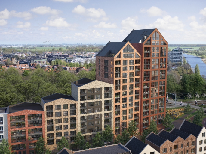 De Taantorens - laatste appartementen te koop!, Toren 2 - linker appartement, bouwnummer: T2.02-L, Maassluis