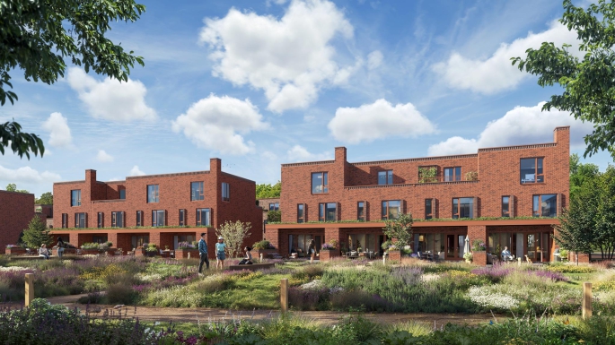 Eikenstein, Tussen parkwoning, Zeist