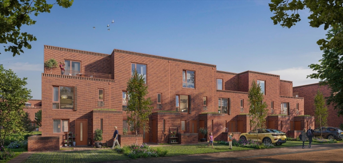 Eikenstein, Tussen parkwoning, Zeist