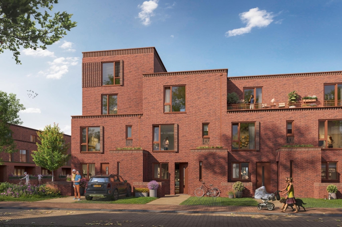 Eikenstein, Tussen parkwoning, Zeist