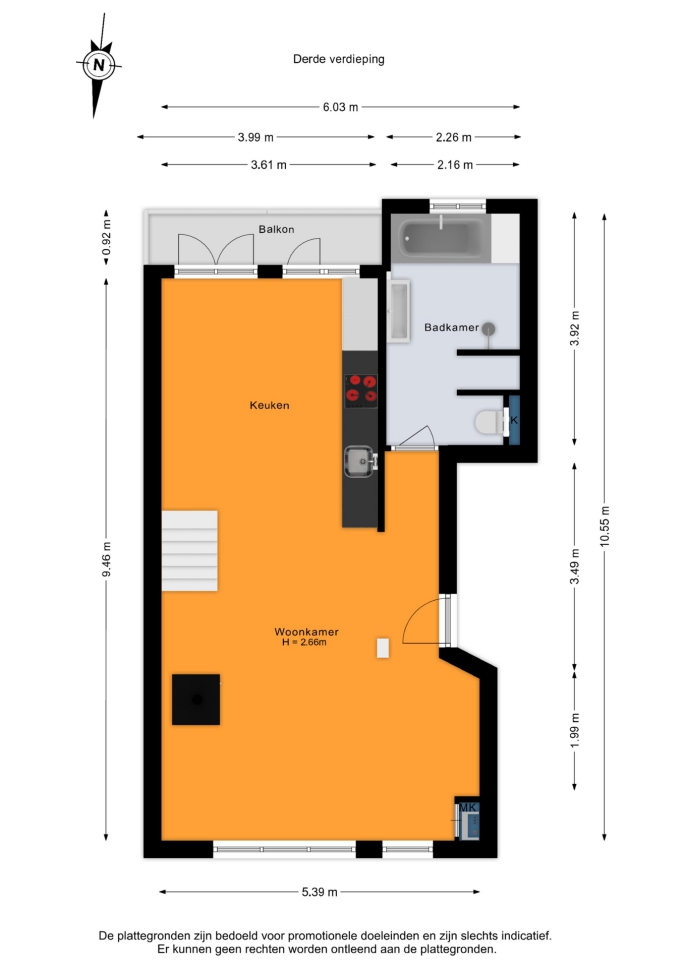 Cornelis Trooststraat 62 3, 1072 JH, Amsterdam