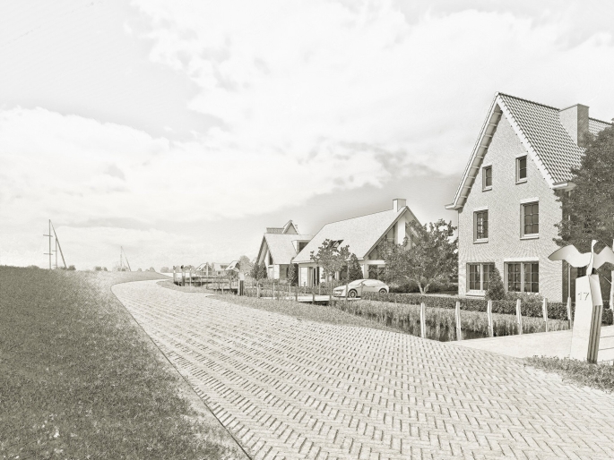Torensteepolder Vrije Kavels, Kavels De Boogaard, bouwnummer: 61, Numansdorp