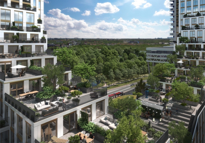 KJ Den Haag, KJ Den Haag - Fase 1 - 2 kamerappartement, bouwnummer: 11.P.05, 's-Gravenhage