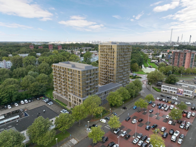 Nieuw Oden, 3-Kamer appartement, Hoogvliet Rotterdam