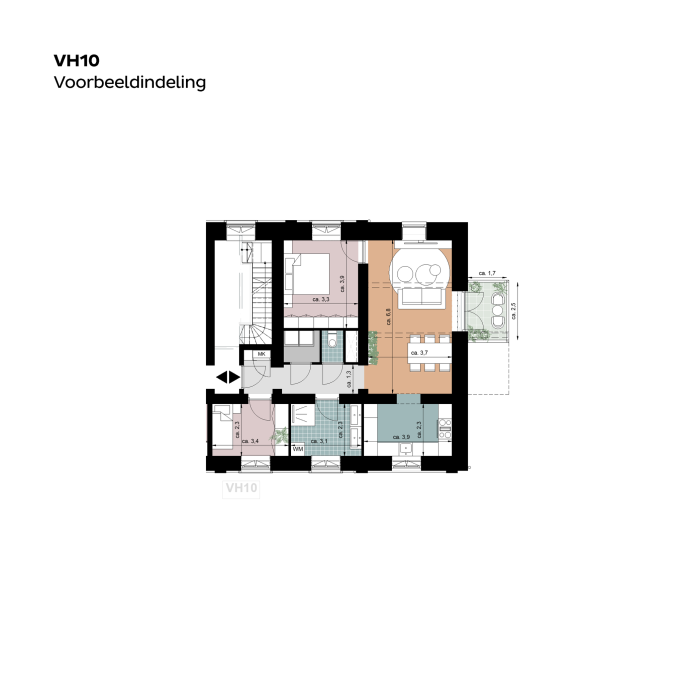 Vlinderheide, VH, bouwnummer: 10, Kerkrade