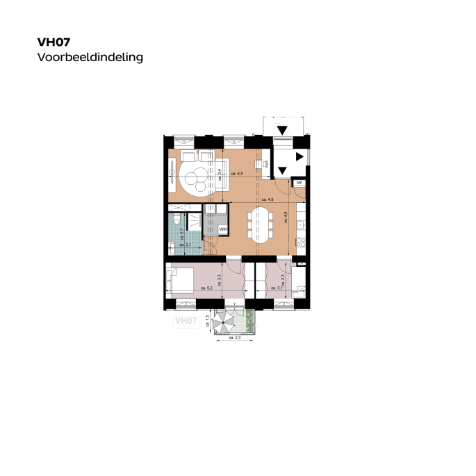 Vlinderheide, VH, bouwnummer: 07, Kerkrade
