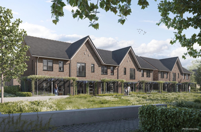 Dordts Buiten - Fase 1B Roosdom Tijhuis, Populier hoekwoning, Dordrecht