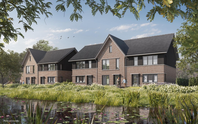 Dordts Buiten - Fase 1B Roosdom Tijhuis, Larix, Dordrecht