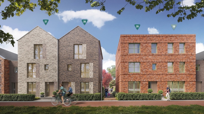Acmesa, Stadswoningen, bouwnummer: 30, Assen