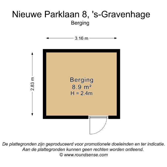 Nieuwe Parklaan 8, 2597 LC, 's-Gravenhage