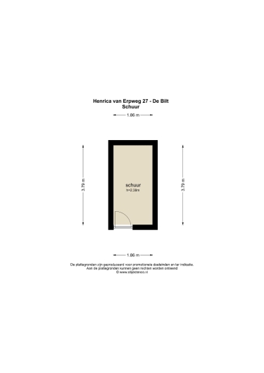 Henrica van Erpweg 27, 3732 BB, De bilt