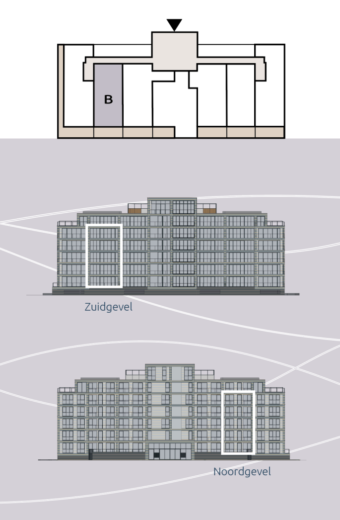De Watertoren - Slechts enkele appartementen te koop!, Type B, bouwnummer: 3.02, Maassluis