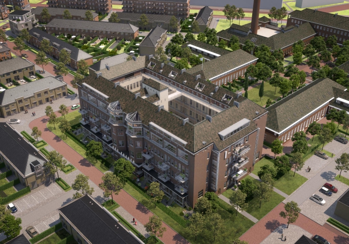 Het ZuideR Carré, TUINAPPARTEMENT M, Rotterdam