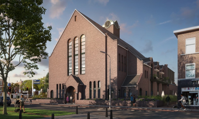 Valkenboskerk Den Haag, Parterre woningen met tuin, bouwnummer: 6, 's-Gravenhage