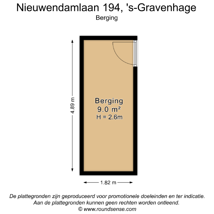 Nieuwendamlaan 194, 2547 JN, 's-Gravenhage