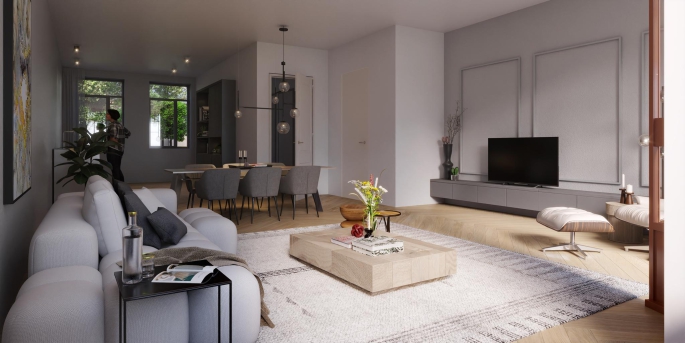 VLIETZICHT-Landgoed Voorlei, Vlietwoningen, bouwnummer: 8, Leidschendam