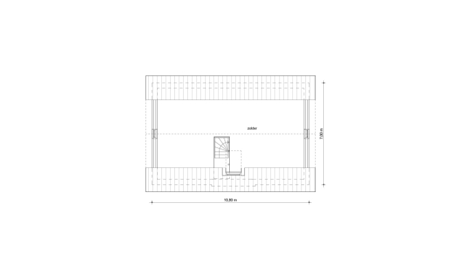 Molenweg 5 vrijstaande woningen, Type 4, bouwnummer: 4, Oudenhoorn