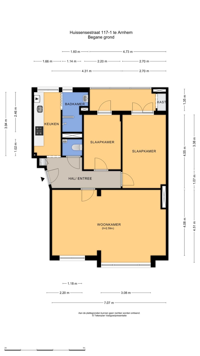 Huissensestraat 117 1, 6833 HP, Arnhem