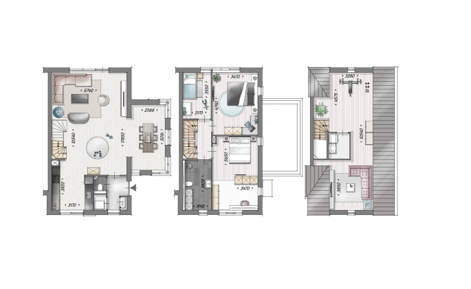 GROOTS, Hoekwoning met topgevel aan de Nieuwelaan, Heiloo