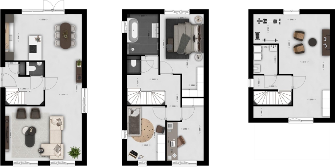 Eikenstein, Vrijstaande woningen, Zeist
