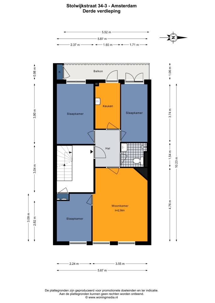 Stolwijkstraat 34 3, 1059 XX, Amsterdam