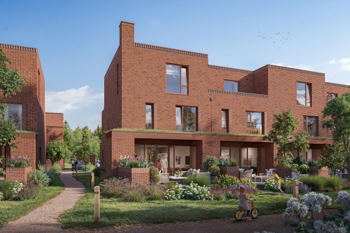 Eikenstein, Tussen parkwoning, bouwnummer: 39, Zeist