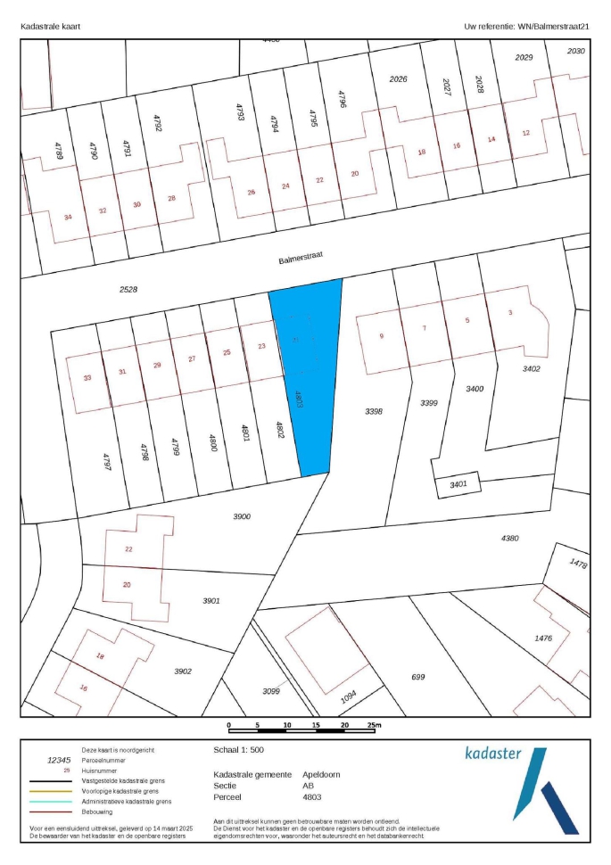 Balmerstraat 21, 7316 JV, Apeldoorn