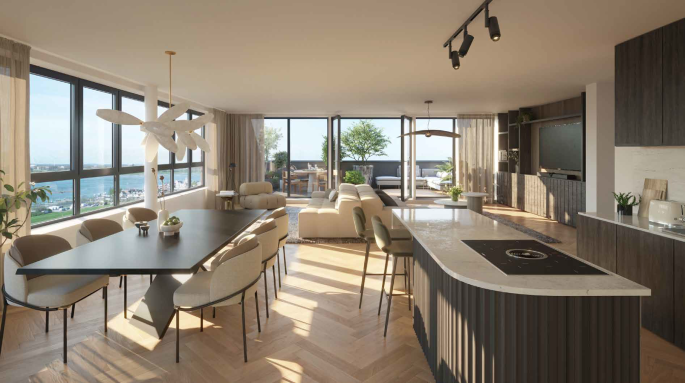 De Taantorens - laatste appartementen te koop!, Penthouse, bouwnummer: T1.15-P, Maassluis